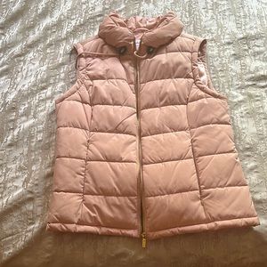 Pink Calvin Klein puffer vest